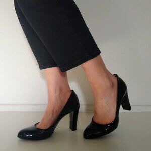 Calvin Klein Patent Pumps
